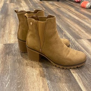 Tan Booties